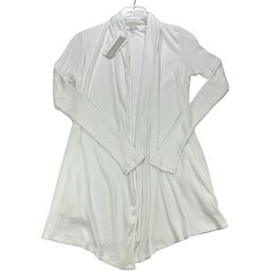 Skin Worldwide Ribbed Open Cardigan, NWT, XS